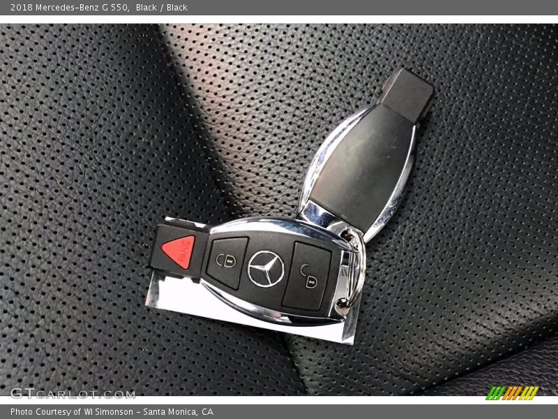 Black / Black 2018 Mercedes-Benz G 550