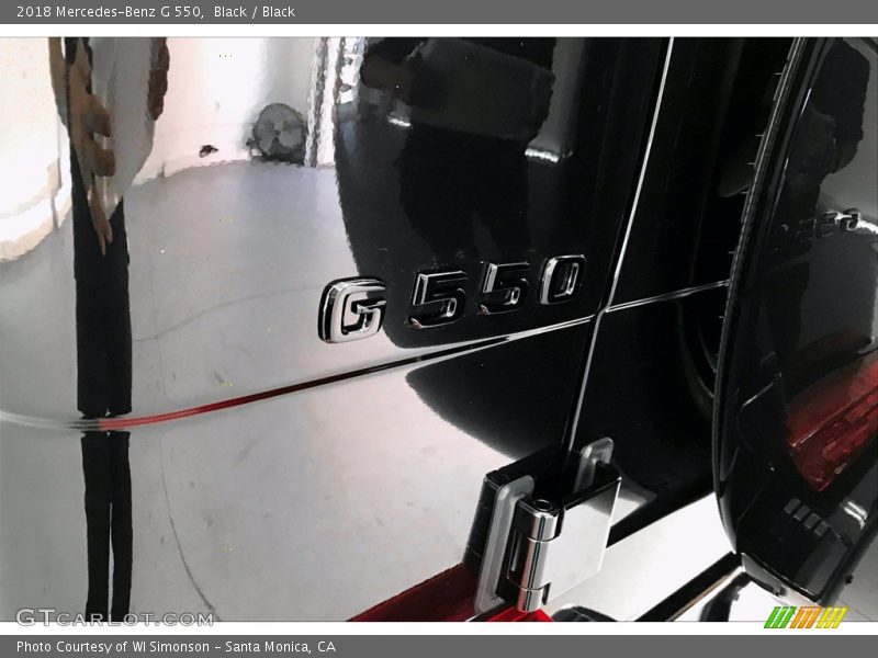 Black / Black 2018 Mercedes-Benz G 550