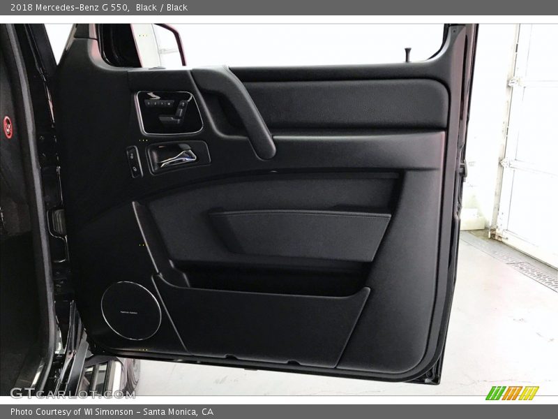 Black / Black 2018 Mercedes-Benz G 550