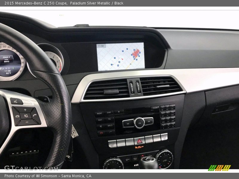 Controls of 2015 C 250 Coupe