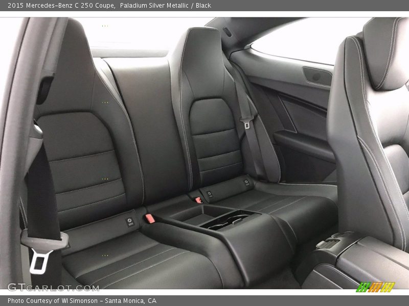 Rear Seat of 2015 C 250 Coupe
