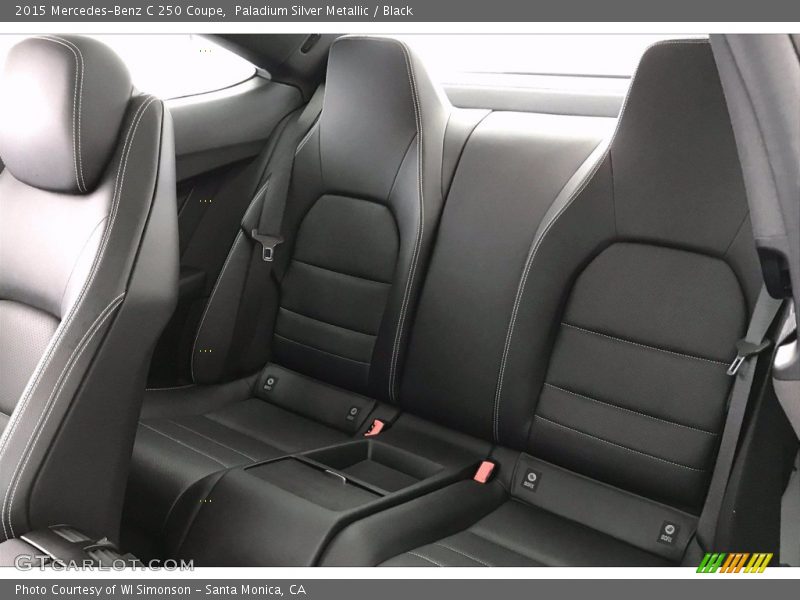 Rear Seat of 2015 C 250 Coupe
