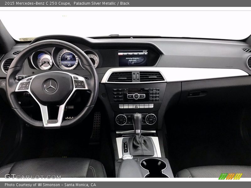 Dashboard of 2015 C 250 Coupe