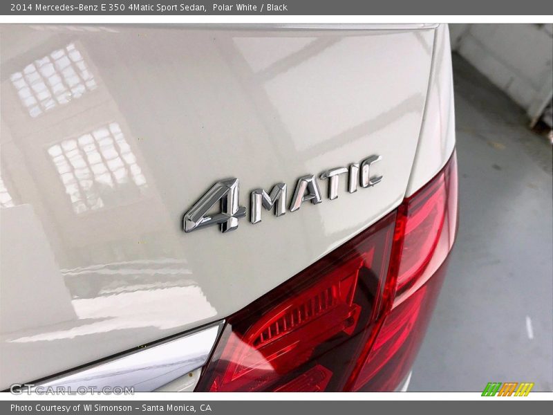 Polar White / Black 2014 Mercedes-Benz E 350 4Matic Sport Sedan