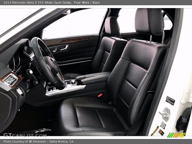 Polar White / Black 2014 Mercedes-Benz E 350 4Matic Sport Sedan