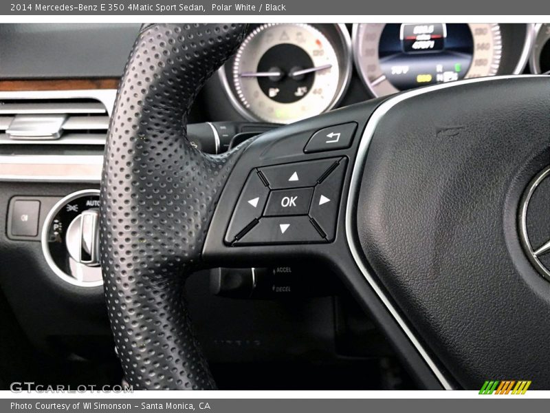 Polar White / Black 2014 Mercedes-Benz E 350 4Matic Sport Sedan
