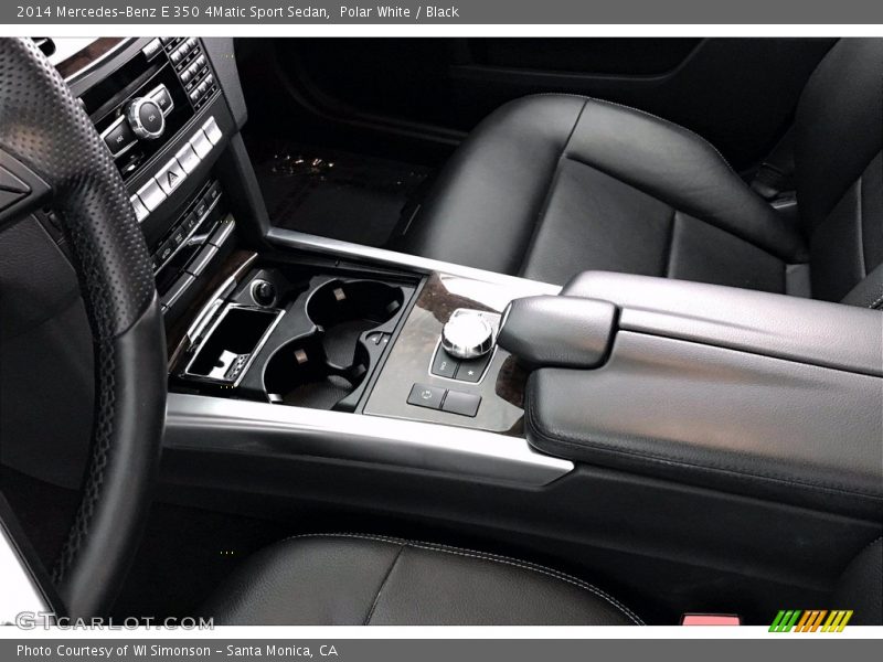 Polar White / Black 2014 Mercedes-Benz E 350 4Matic Sport Sedan
