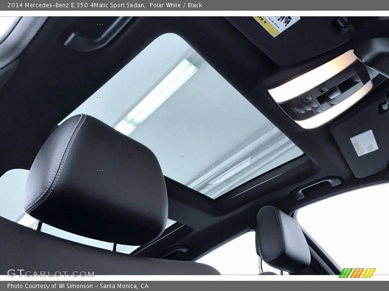 Polar White / Black 2014 Mercedes-Benz E 350 4Matic Sport Sedan