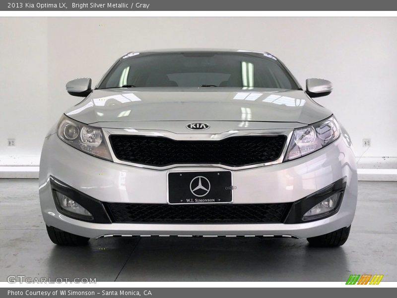 Bright Silver Metallic / Gray 2013 Kia Optima LX