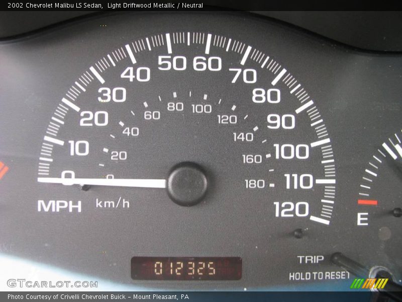 Light Driftwood Metallic / Neutral 2002 Chevrolet Malibu LS Sedan
