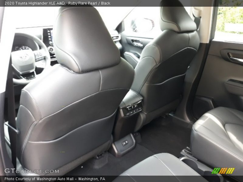 Ruby Flare Pearl / Black 2020 Toyota Highlander XLE AWD