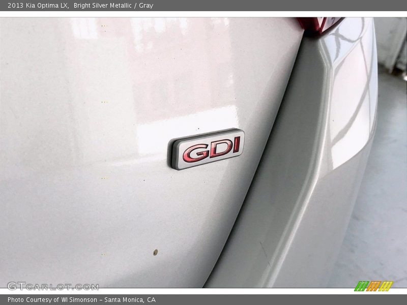 Bright Silver Metallic / Gray 2013 Kia Optima LX