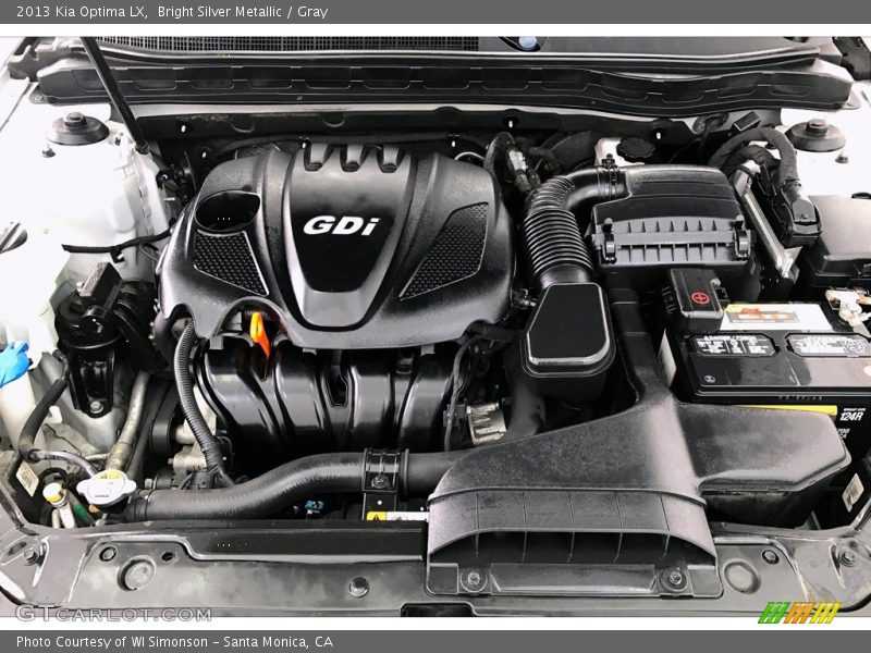 Bright Silver Metallic / Gray 2013 Kia Optima LX