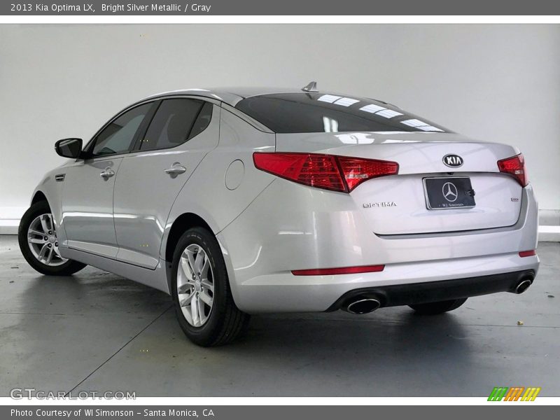 Bright Silver Metallic / Gray 2013 Kia Optima LX