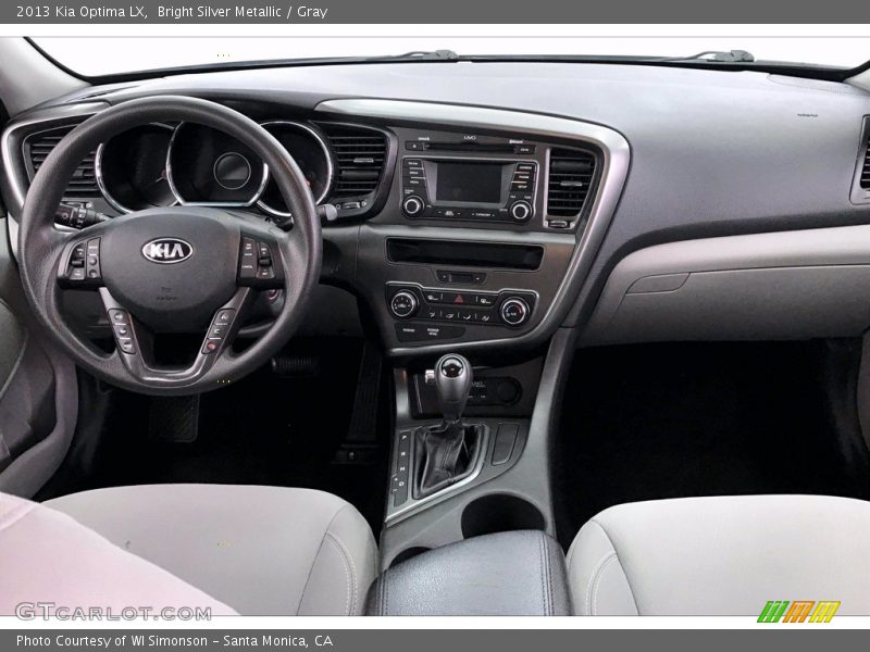 Bright Silver Metallic / Gray 2013 Kia Optima LX