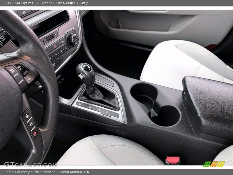 Bright Silver Metallic / Gray 2013 Kia Optima LX