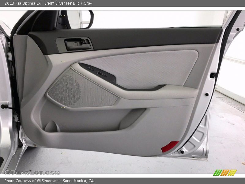 Bright Silver Metallic / Gray 2013 Kia Optima LX