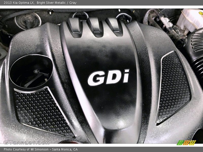 Bright Silver Metallic / Gray 2013 Kia Optima LX