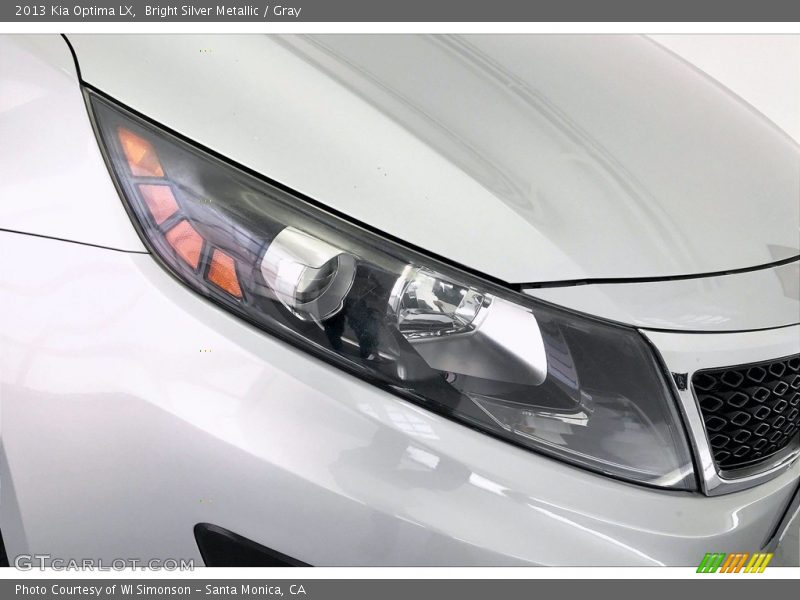 Bright Silver Metallic / Gray 2013 Kia Optima LX