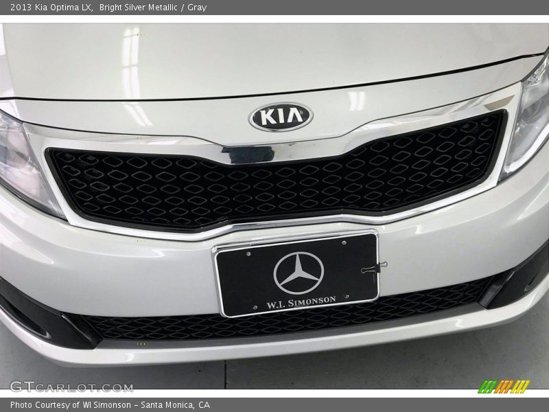 Bright Silver Metallic / Gray 2013 Kia Optima LX