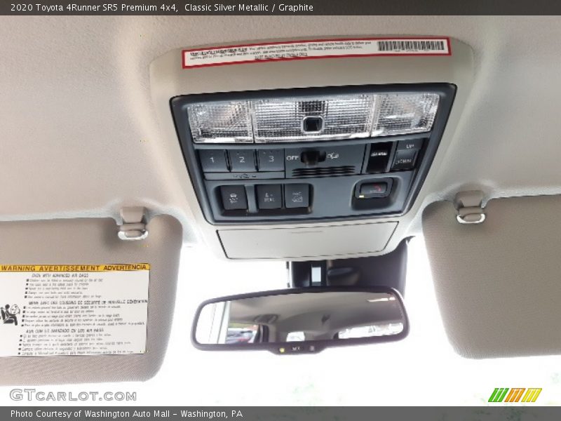 Classic Silver Metallic / Graphite 2020 Toyota 4Runner SR5 Premium 4x4