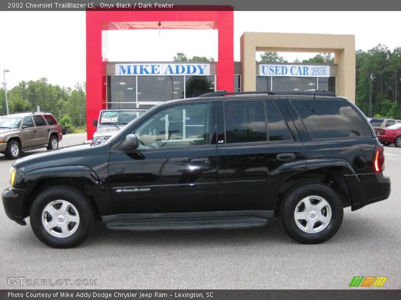 Onyx Black / Dark Pewter 2002 Chevrolet TrailBlazer LS