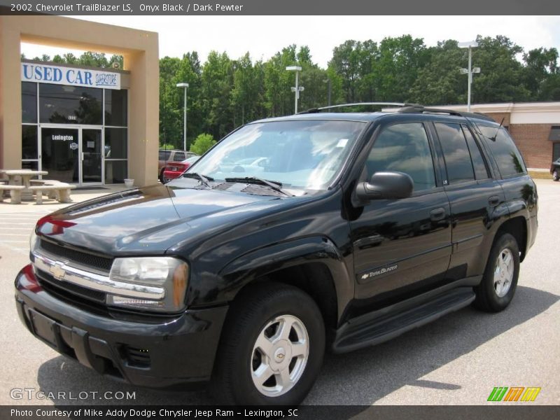 Onyx Black / Dark Pewter 2002 Chevrolet TrailBlazer LS