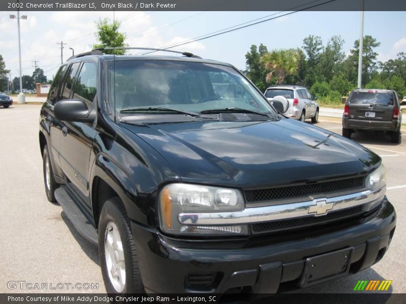 Onyx Black / Dark Pewter 2002 Chevrolet TrailBlazer LS
