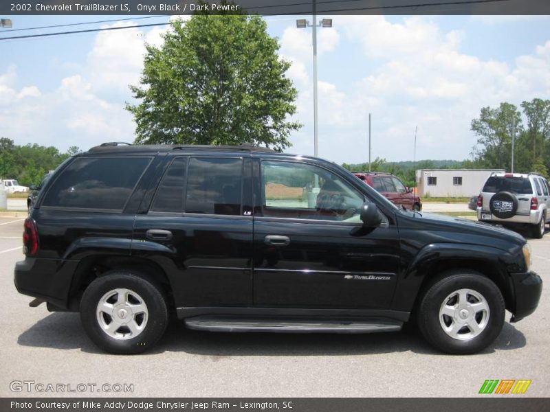 Onyx Black / Dark Pewter 2002 Chevrolet TrailBlazer LS