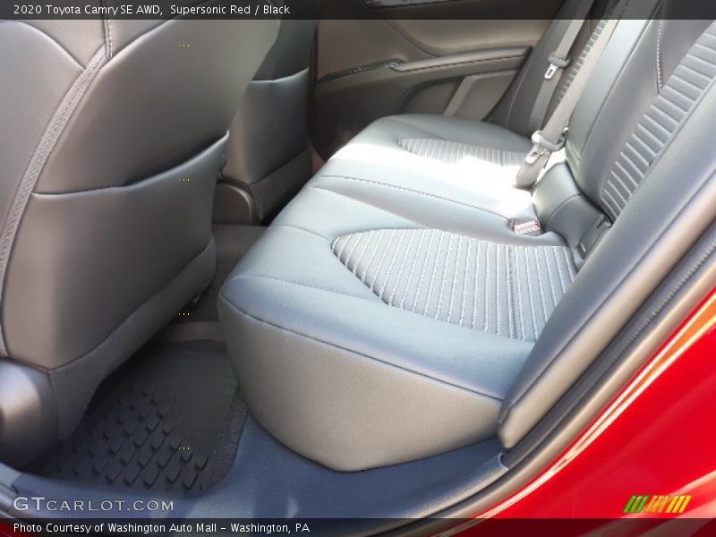 Supersonic Red / Black 2020 Toyota Camry SE AWD