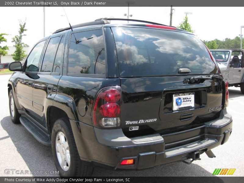 Onyx Black / Dark Pewter 2002 Chevrolet TrailBlazer LS