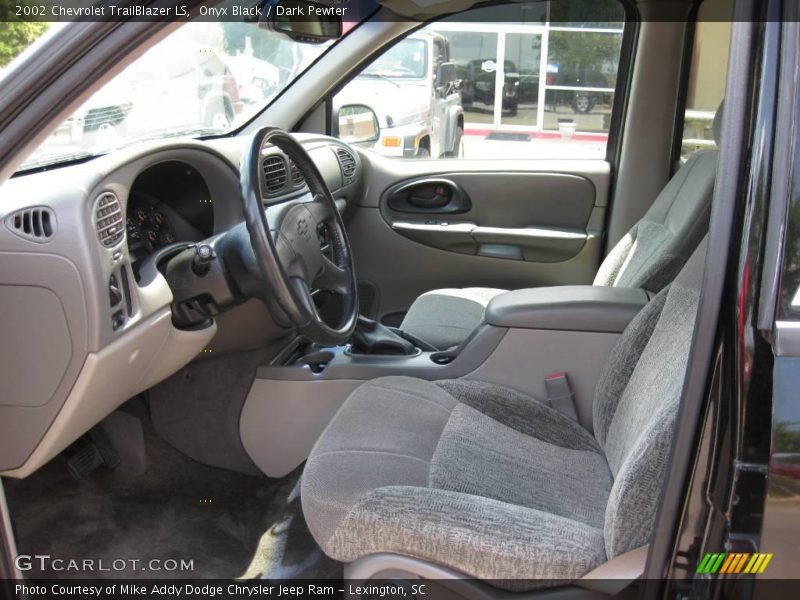 Onyx Black / Dark Pewter 2002 Chevrolet TrailBlazer LS