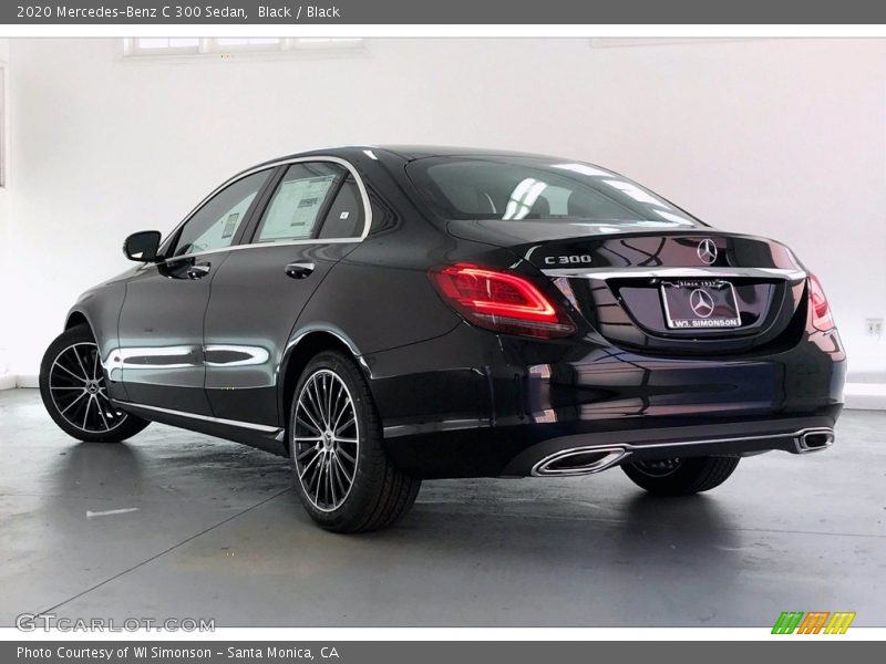 Black / Black 2020 Mercedes-Benz C 300 Sedan