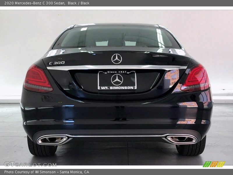 Black / Black 2020 Mercedes-Benz C 300 Sedan