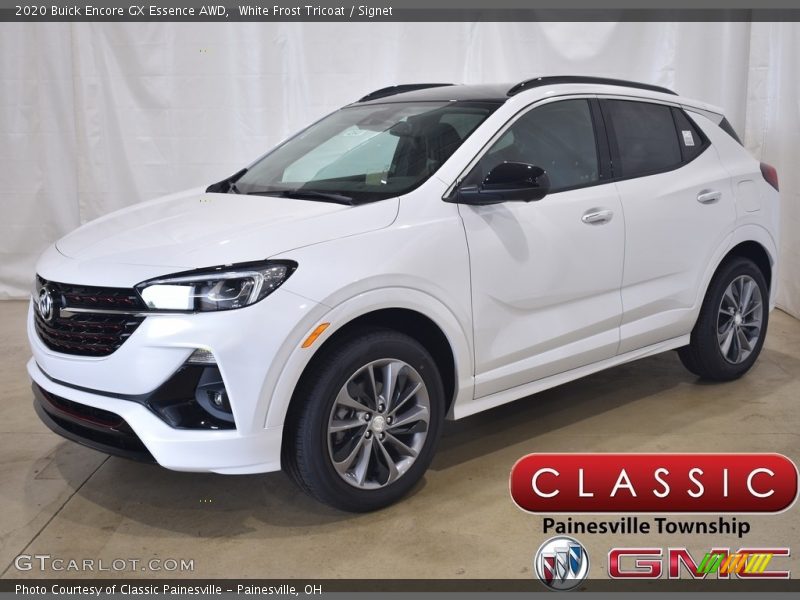 White Frost Tricoat / Signet 2020 Buick Encore GX Essence AWD