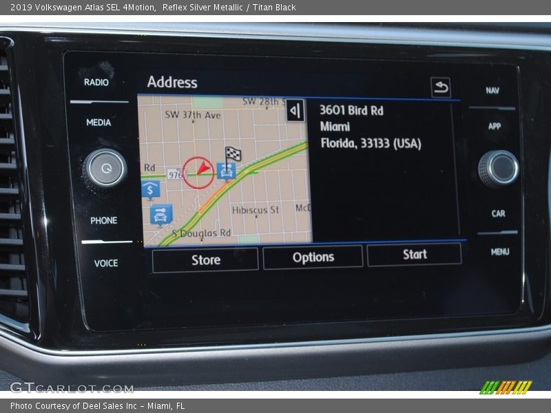 Reflex Silver Metallic / Titan Black 2019 Volkswagen Atlas SEL 4Motion
