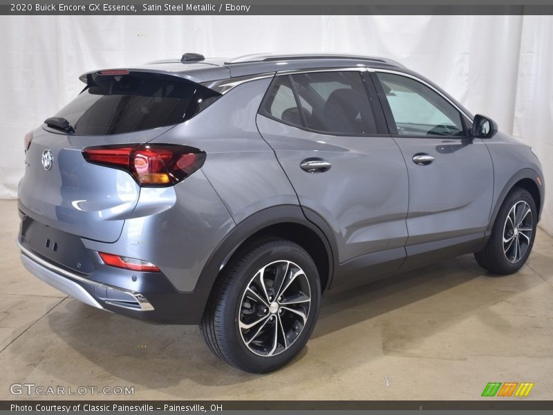 Satin Steel Metallic / Ebony 2020 Buick Encore GX Essence