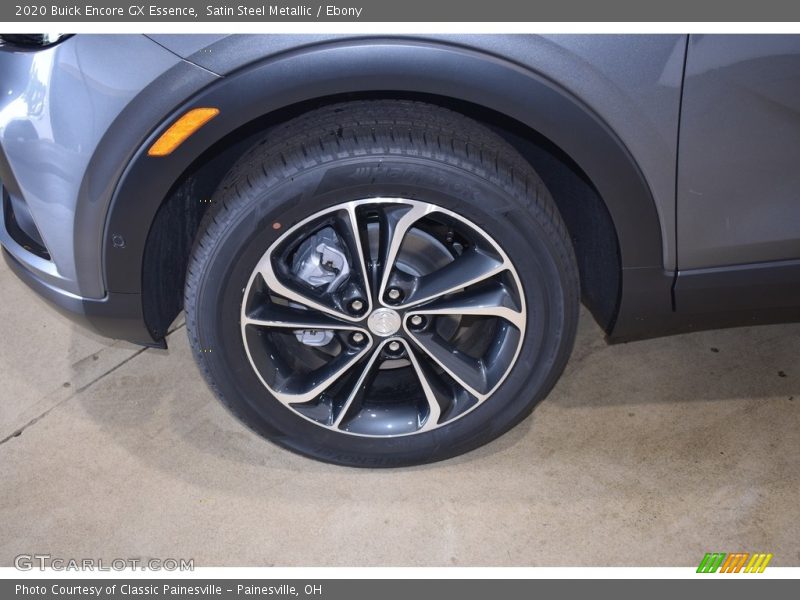 Satin Steel Metallic / Ebony 2020 Buick Encore GX Essence