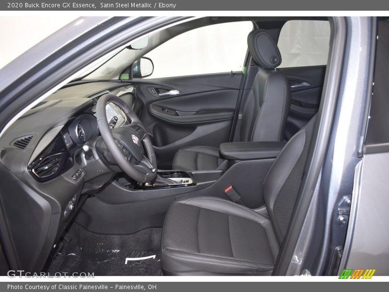 Satin Steel Metallic / Ebony 2020 Buick Encore GX Essence
