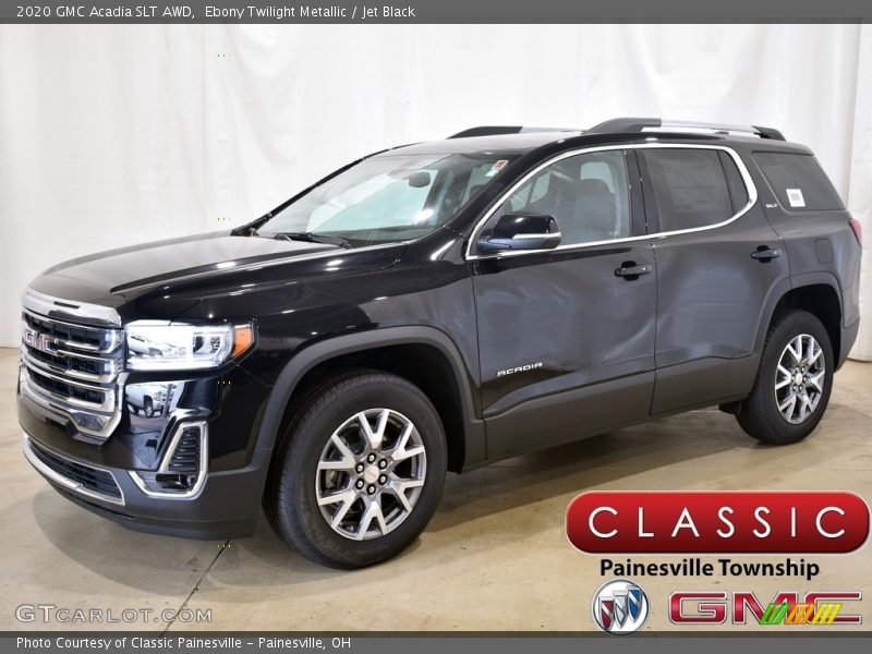 Ebony Twilight Metallic / Jet Black 2020 GMC Acadia SLT AWD