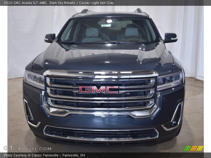 Dark Sky Metallic / Cocoa/­Light Ash Gray 2020 GMC Acadia SLT AWD
