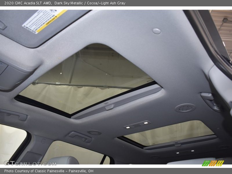 Dark Sky Metallic / Cocoa/­Light Ash Gray 2020 GMC Acadia SLT AWD