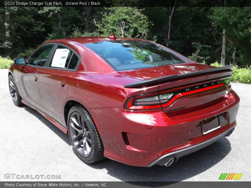 Octane Red / Black 2020 Dodge Charger Scat Pack