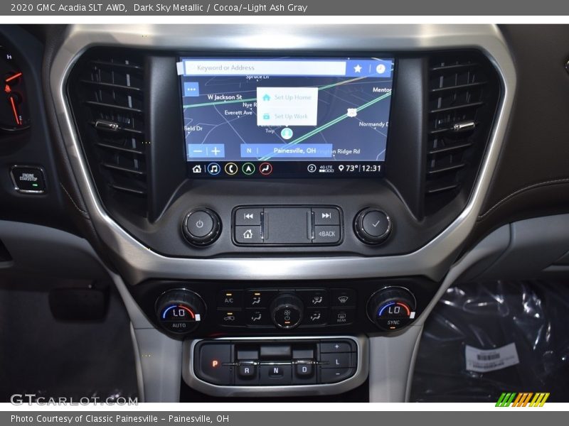 Dark Sky Metallic / Cocoa/­Light Ash Gray 2020 GMC Acadia SLT AWD