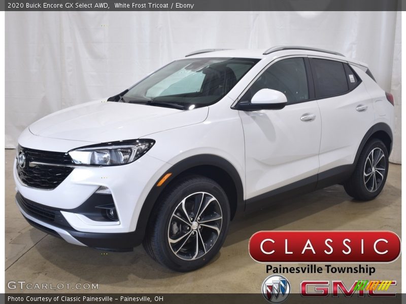 White Frost Tricoat / Ebony 2020 Buick Encore GX Select AWD