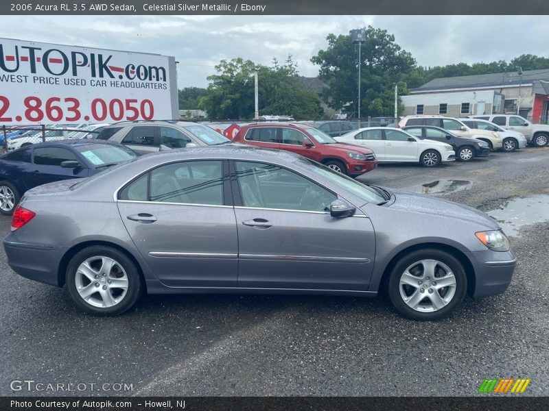 Celestial Silver Metallic / Ebony 2006 Acura RL 3.5 AWD Sedan