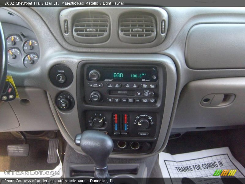 Majestic Red Metallic / Light Pewter 2002 Chevrolet TrailBlazer LT