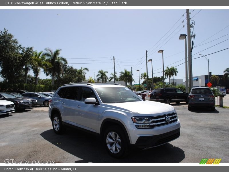 Reflex Silver Metallic / Titan Black 2018 Volkswagen Atlas Launch Edition