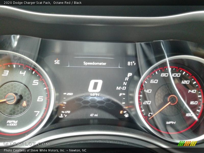Octane Red / Black 2020 Dodge Charger Scat Pack
