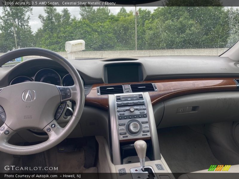 Celestial Silver Metallic / Ebony 2006 Acura RL 3.5 AWD Sedan